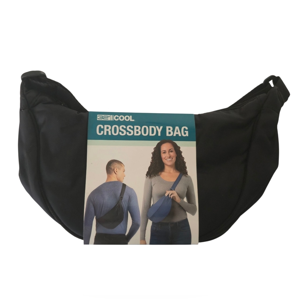32 Degrees Cool Unisex Crossbody Bag, Black, One Size